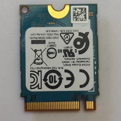 Kioxia 512GB NVMe M.2 SSD 2230 PCIe Internes Solid State Drive Festplatte