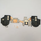 Dell Precision 7540 Kühler Lüfter Wärmespreiz Wärmeleitpaste Fan Cooler Heatsink