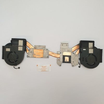 Dell Precision 7540 Kühler Lüfter Wärmespreiz Wärmeleitpaste Fan Cooler Heatsink