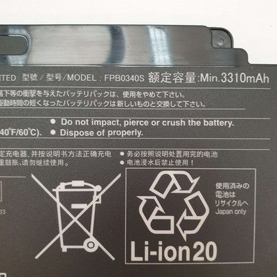 Fujitsu Lifebook U939X Original Akku 3310mAh Li ion Battery Pack – Bild 3