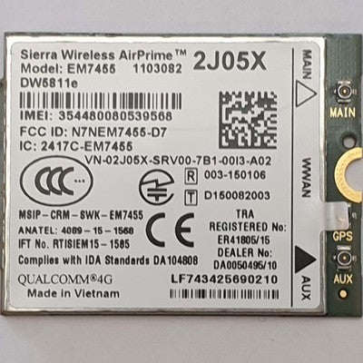 Dell Latitude 5285 Tablet Sierra Wireless EM7455 DW5811e WWAN LTE Modem – Bild 3