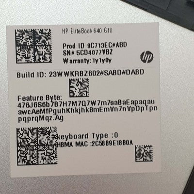 HP EliteBook 640 G10 Gehäuse Unterschale Unterteil Bottom Base Cover Case – Bild 3