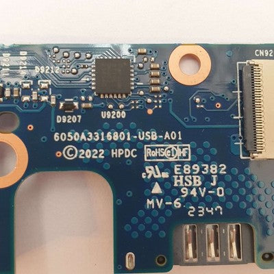 HP EliteBook 845 G10 USB Board USB Anschluss Platine I O Port Board – Bild 3