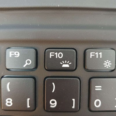 Dell Latitude 5285 Tablet Tastatur Dock QWERTZ DE Backlit Keyboard – Bild 2