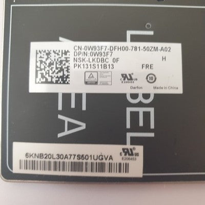 Dell Latitude 7480 Tastatur Französisch AZERTY TrackPoint Fehlt  Keyboard FR – Bild 3