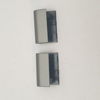 Fujitsu LIFEBOOK U7512 Scharnierabdeckung Set Hinge Cover Caps links rechts grau – Bild 3