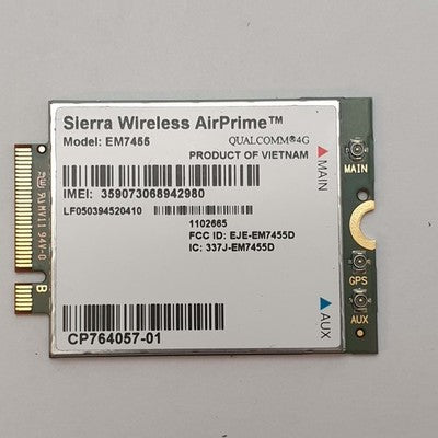 Fujitsu LifeBook U7310 Sierra Wireless AirPrime 4G LTE WWAN Modul Karte