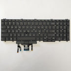 Dell Latitude 5510 Tastatur English US QWERTY Backlit Keyboard