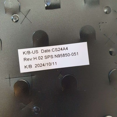 HP EliteBook 845 G11 Handauflage Tastatur QWERTZ DE Palmrest Keyboard – Bild 3