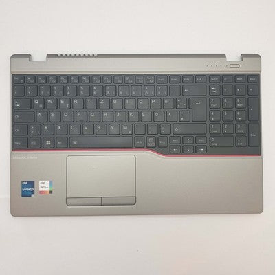 Fujitsu LIFEBOOK U7512 Handauflage Tastatur Deutsch QWERTZ Palmrest Keyboard