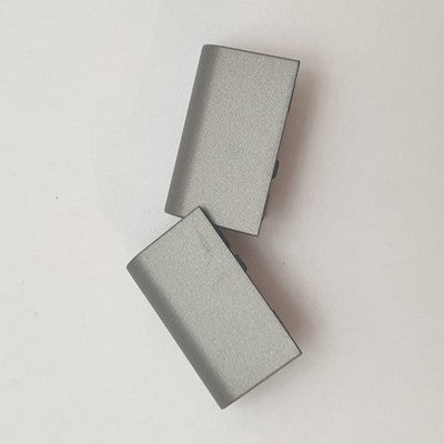 Fujitsu LIFEBOOK U7512 Scharnierabdeckung Set Hinge Cover Caps links rechts grau – Bild 2