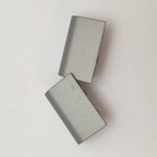 Fujitsu LIFEBOOK U7512 Scharnierabdeckung Set Hinge Cover Caps links rechts grau – Bild 2