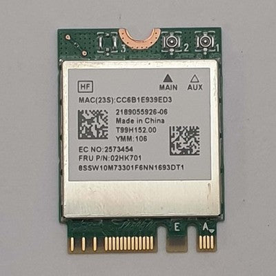 Lenovo ThinkPad E15 G3 WLAN WiFi Bluetooth Karte Wireless Network Adapter