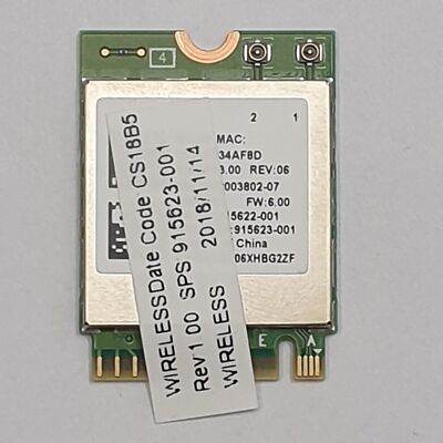 HP EliteBook 755 850 G5 WLAN Karte Realtek RTL8822BE Wireless Modul
