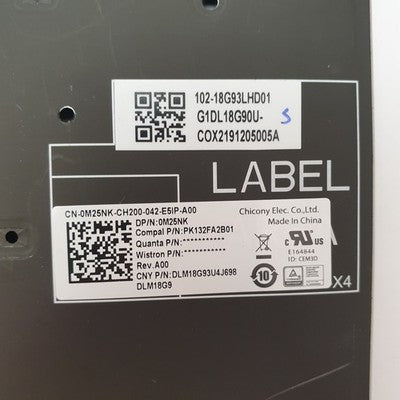 Dell Latitude 5500 Tastatur US-International/English-India QWERTY Keyboard – Bild 3