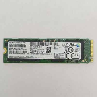 Samsung PM961 256 GB M.2 SSD 2280 NVMe PCIe Internes Solid State Drive