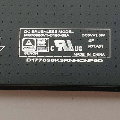 Apple MacBook Pro 2016 A1707 Lüfter Fan Kühler Cooling Fan – Bild 3
