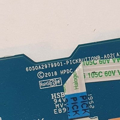 HP 17-ca1152ng Touchpad Button Board Maustasten Platine – Bild 3
