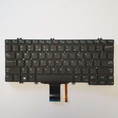 Dell Latitude 5290 Tastatur QWERTY US Keyboard mit Hintergrundbeleuchtung