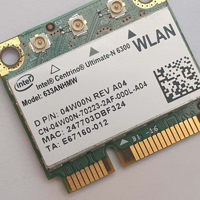 Dell Latitude E6330 Intel Ultimate N 6300 WLAN WiFi Wireless Karte Mini PCIe