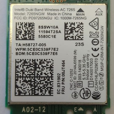 Lenovo ThinkPad T550 Intel Dual Band Wireless AC 7265 WLAN Karte WiFi – Bild 2
