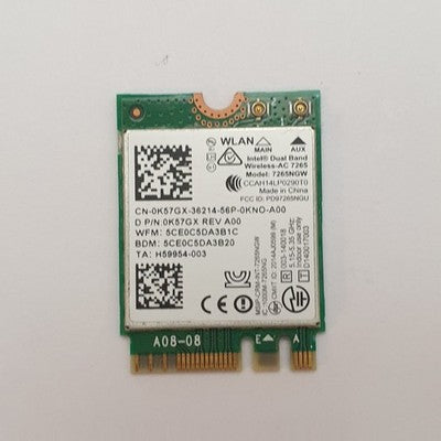 Dell Latitude E7450 WLAN Karte Intel 7265NGW Wireless AC Dual Band Modul
