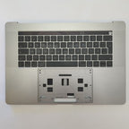 Apple MacBook Pro 15 A1707 Handauflage Deutsch mit Akku Tastatur QWERTZ Palmrest