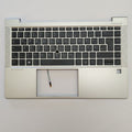 HP EliteBook 845 G8 Handauflage Tastatur Deutsch QWERTZ Palmrest Keyboard