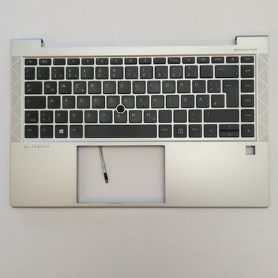 HP EliteBook 845 G8 Handauflage Tastatur Deutsch QWERTZ Palmrest Keyboard