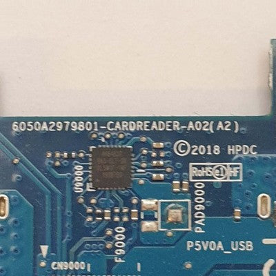 HP 17 ca1152ng USB Card Reader Board Kartenleser Platine – Bild 3