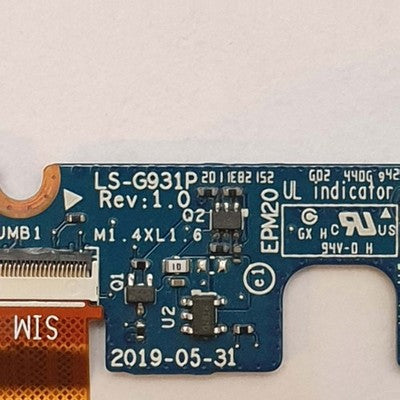 HP Elite X2 G4 SIM Card Reader Board Platine SIM-Kartenleser – Bild 3