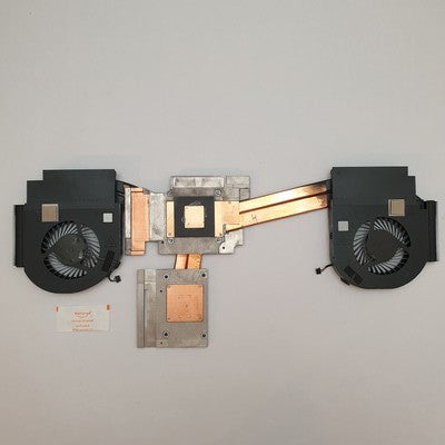 Dell Precision 7730 Kühler Lüfter Wärmeleitpaste Fan Cooler Heatsink – Bild 2
