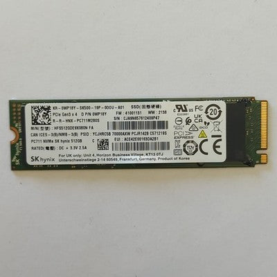 SK hynix PC711 512GB SSD  M.2 2280 NVMe PCIe Festplatte