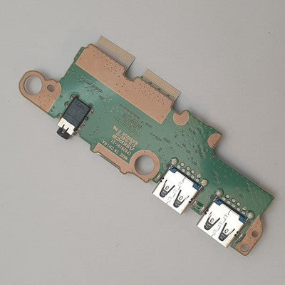 Fujitsu LIFEBOOK U7512 USB Audio Card Reader I/O Board Anschluss Platine