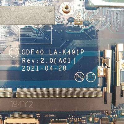 Dell Latitude 5420 Mainboard i7-1185G7 11th Gen Motherboard