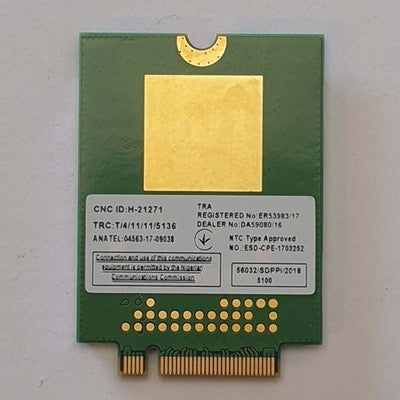 Dell Latitude 5500 Fibocom DW5820e LTE WWAN 4G Modem M.2 Karte – Bild 3