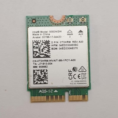 Dell Latitude 7400 WLAN WiFi Bluetooth Karte M.2 NGFF Wireless AC