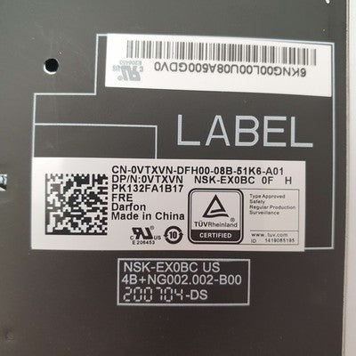 Dell Latitude 5510 Tastatur Französisch AZERTY Keyboard mit Pointing Stick – Bild 3