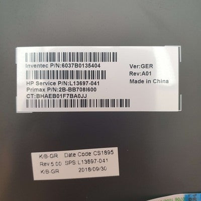 HP EliteBook 830 G5 Deutsch QWERTZ Tastatur mit Hintergrundbeleuchtung Backlit – Bild 4