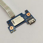 HP 17-ca Card Reader Board USB Port Kartenleser Platine I/O Board