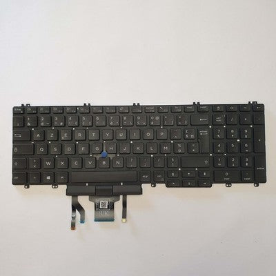 Dell Latitude 5500 Tastatur Französisch AZERTY Backlit Keyboard mit Pointer