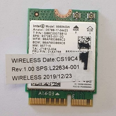 HP ProBook 650 G5 Intel 9560NGW WLAN Karte Wireless WiFi Modul M.2 – Bild 3