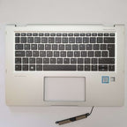 HP EliteBook X360 1030 G2 Handauflage Tastatur English (US) QWERTY