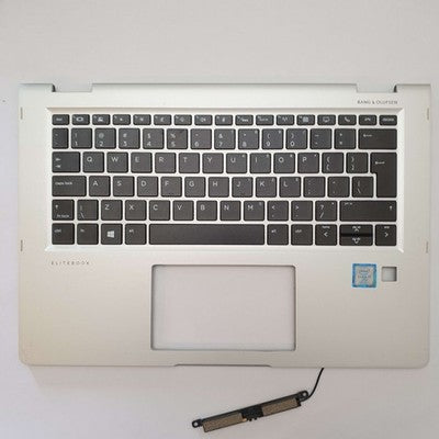 HP EliteBook X360 1030 G2 Handauflage Tastatur English (US) QWERTY