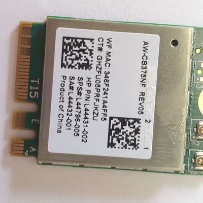 HP RTL8822CE WLAN WiFi Bluetooth Card Modul L44796-005 Wireless Karte M.2