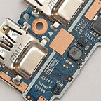 HP EliteBook 830 G8 USB Audio Board Platine 2x USB-A 3.5mm Jack – Bild 3