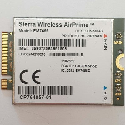 Fujitsu LifeBook U759 Sierra Wireless EM7455 4G LTE WWAN Modul M.2