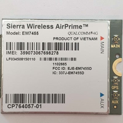 Fujitsu LifeBook U7510 Sierra Wireless AirPrime EM7455 4G LTE WWAN Modem