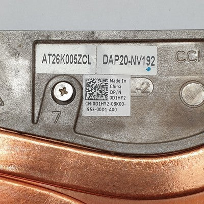 Dell Precision 7730 Kühler Lüfter Wärmeleitpaste Fan Cooler Heatsink – Bild 3
