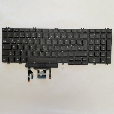 Dell Latitude 5500 Tastatur Deutsch QWERTZ Keyboard DE Hintergrundbeleuchtung